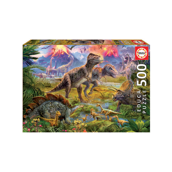 Educa Dinosaur Gathering - 500 piece puzzle