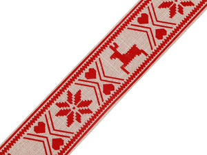 Christmas ribbon 5m length (width 40 mm) 