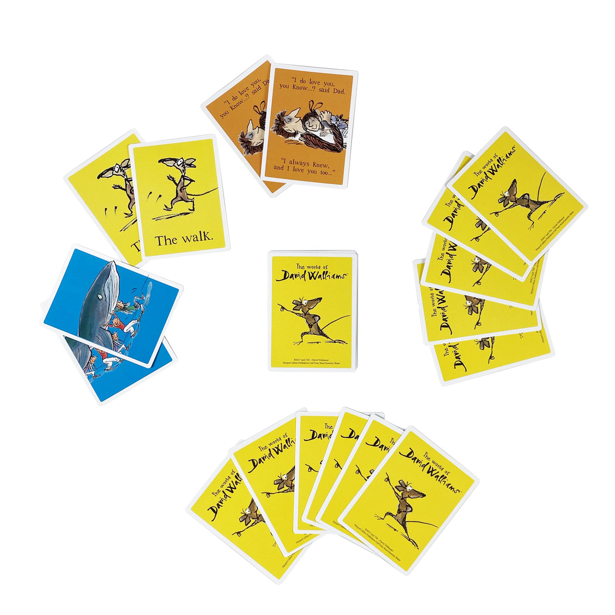 David Walliams Flush Out The Rat Card Game - Fun Family Game Based On RatBurger Book - View #2