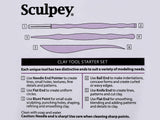Clay Modelling Tools Starter Kit 3 pcs