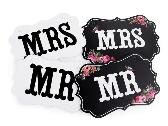Wedding Tags MR and MRS