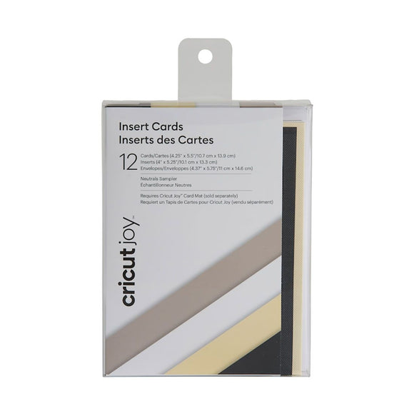 Cricut Insert Cards 12-pack Neutrals