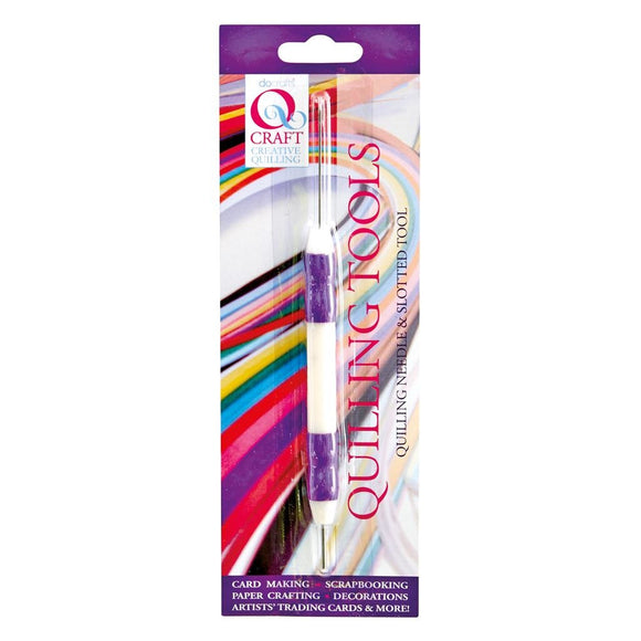 Docrafts Quilling Needle & Slotted Tool Soft Grip