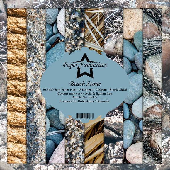 Paper Favourites Beach Stone 12x12 Inch Paper Pack Ireland