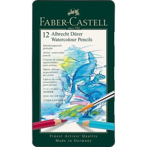 Faber Castell Water Color Pencil A.Durer Carton 12 Pieces Ireland