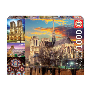 Educa Collage Notre Dame 1000 piece puzzle