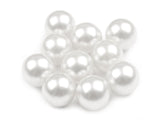 Decorative beads white