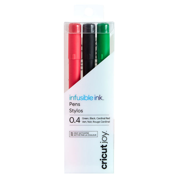 Cricut Joy Infusible Ink Pens 0.4 Black/Red/Green