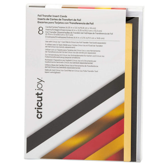 Cricut Joy Insert Cards Foil Royal Flush (A2) Ireland