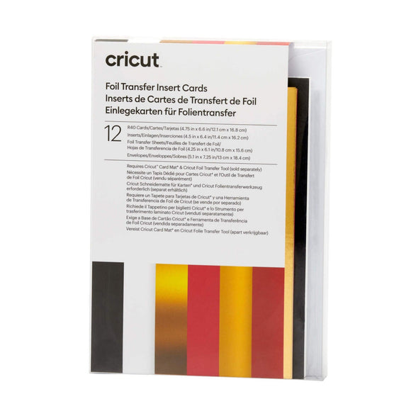 Cricut Insert Cards Triple Sampler Bundle R10, R40, S40