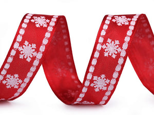 Wired snowflake ribbon