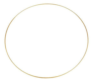 Metal Circle / Hoop 60 cm gold/silver/white
