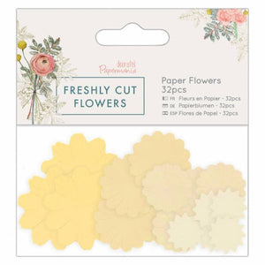 Papermania Freshly Cut Flowers Paper Flowers (32pcs)