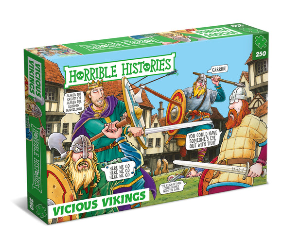 Horrible Histories - Vicious Vikings 250 piece puzzle