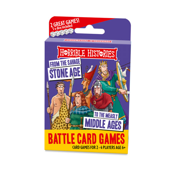 Horrible Histories Stoneage Card Games