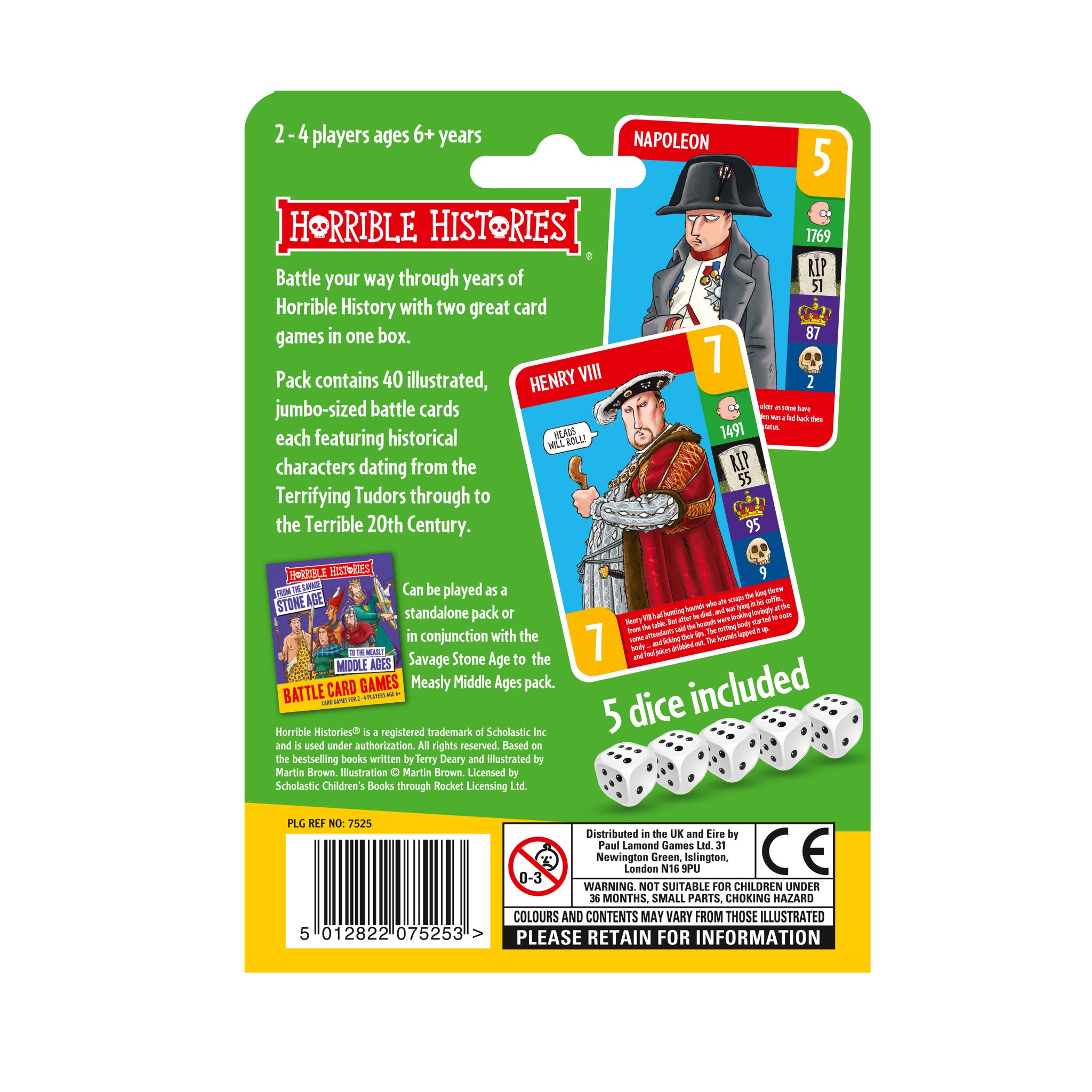 Horrible Histories Tudor Card Games Our Craft Room