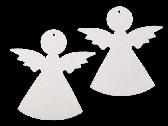 Wooden Cut Outs - Angel (10 pk)