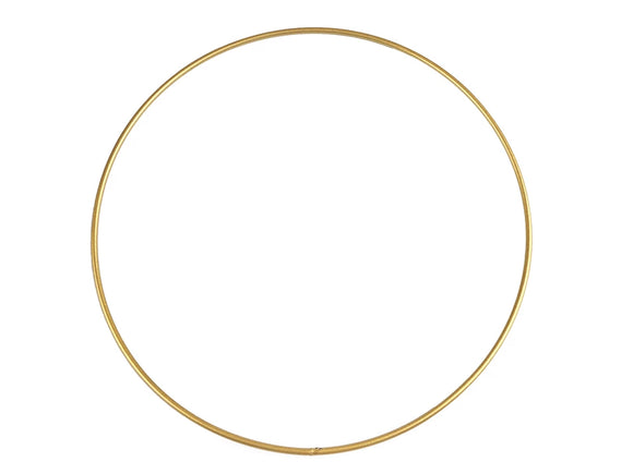 Gold 30cm metal hoop Ireland