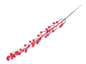 Artificial Red Berry Twig 