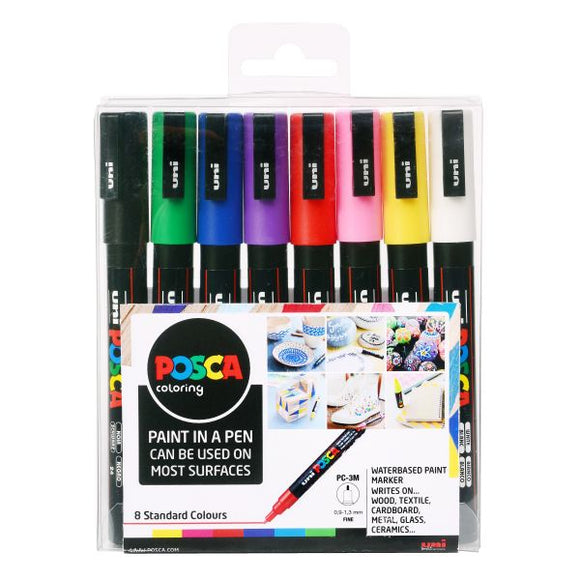 PC-3M standard colours PACK WLT 8