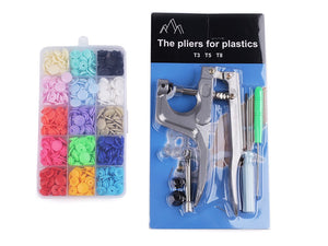 Set - Snap Pliers and Plastic Snaps