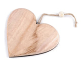 Wooden Heart for personalisation Ireland