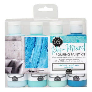 Color Pour Pouring paint kit tidal Ireland