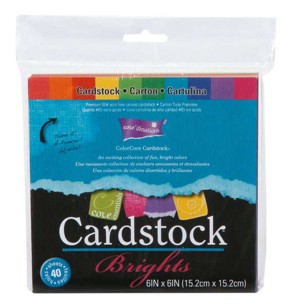 Darice mixed colour cardstock