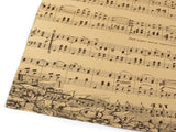 Decorative Wrapping Paper Music Notes 50x75 cm
