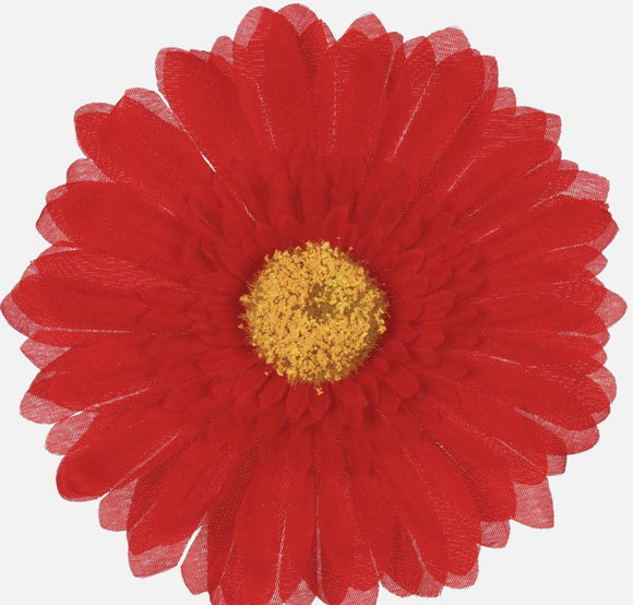 Pack of 4 Gerbera Flower Heads - 4 colours available