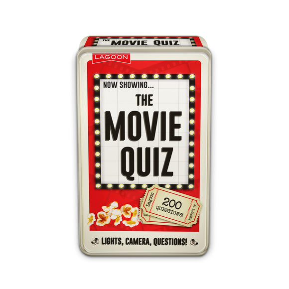 The Movie Quiz  game in a tin