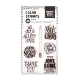 Paperfuel • Clear Stamp A5 Quotes