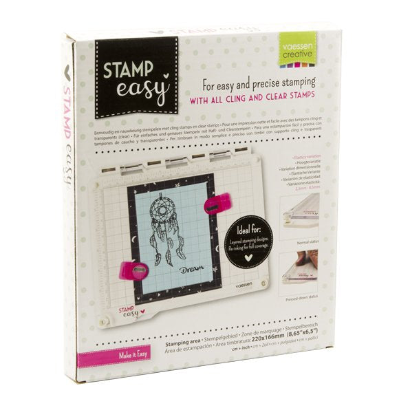 Easy Stamp Platform Tool for Accurate Craft Stamping