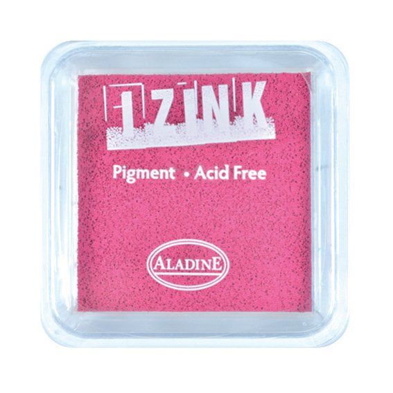 Aladine Large Inkpad Izink Pigment Hot Pink