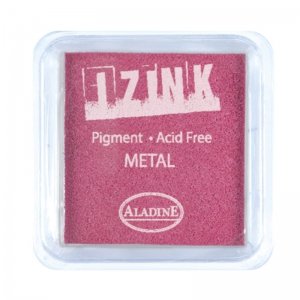 Aladine Large Inkpad Izink Pigment Metal Light Pink