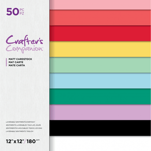 Crafter's Companion Everyday Brights 12x12 Inch Paper Pad
