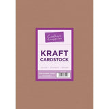 Kraft Cardstock - A4 pack of 5