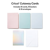 Cricut Cutaway Cards Pastel Sampler (R10 18pcs) Ireland