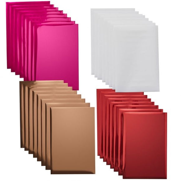 Cricut Foil Transfer Sheets Ruby Sampler 10x15cm (24 pcs)