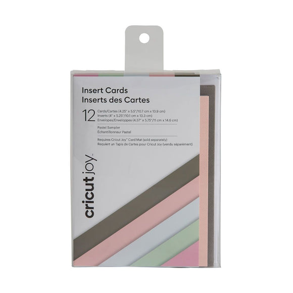 Cricut Insert Cards 12-pack Pastel