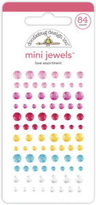 Doodlebug Design Love Assortment Mini Jewels