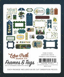 Echo Park Adventure Awaits Frames & Tags