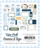 Echo Park Welcome Baby Boy Frames & Tags