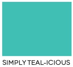 Heffy Doodle Simply Teal-icious Letter Size Cardstock (10pcs)