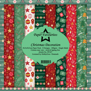 Paper Favourites Christmas Decoration 12x12 Inch Paper Pack