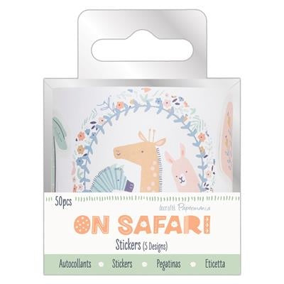 Papermania on safari sticker roll