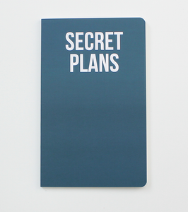 Secret Plans Notebook