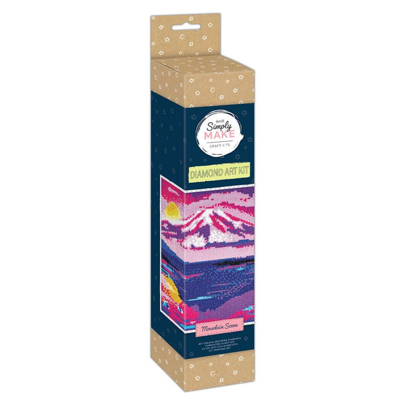 Simply Make Diamond Art Kit Mountain