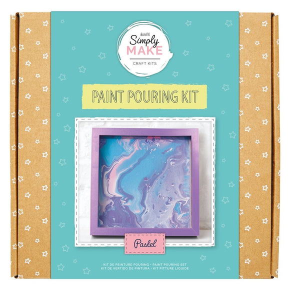Simply Make Paint Pouring Kit Pastel