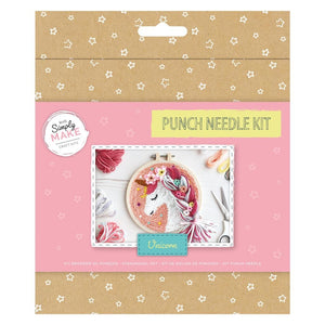 Simply Make Punch Needle Kit Unicorn